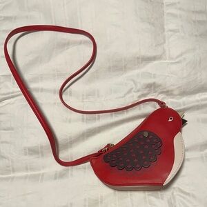 Kate Spade Red Bird Crossbody Bag 🐦